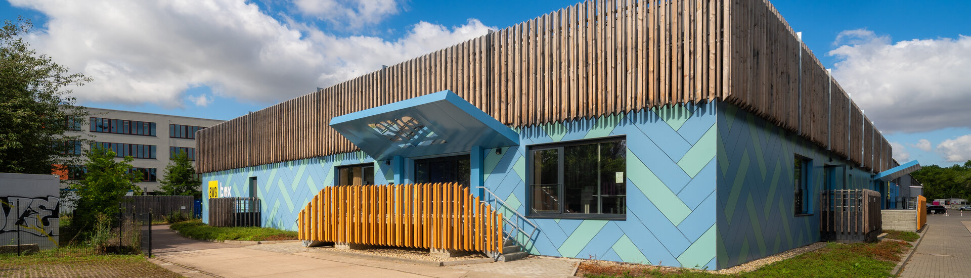 Eingang zum Wohnforum am Holzplatz 10